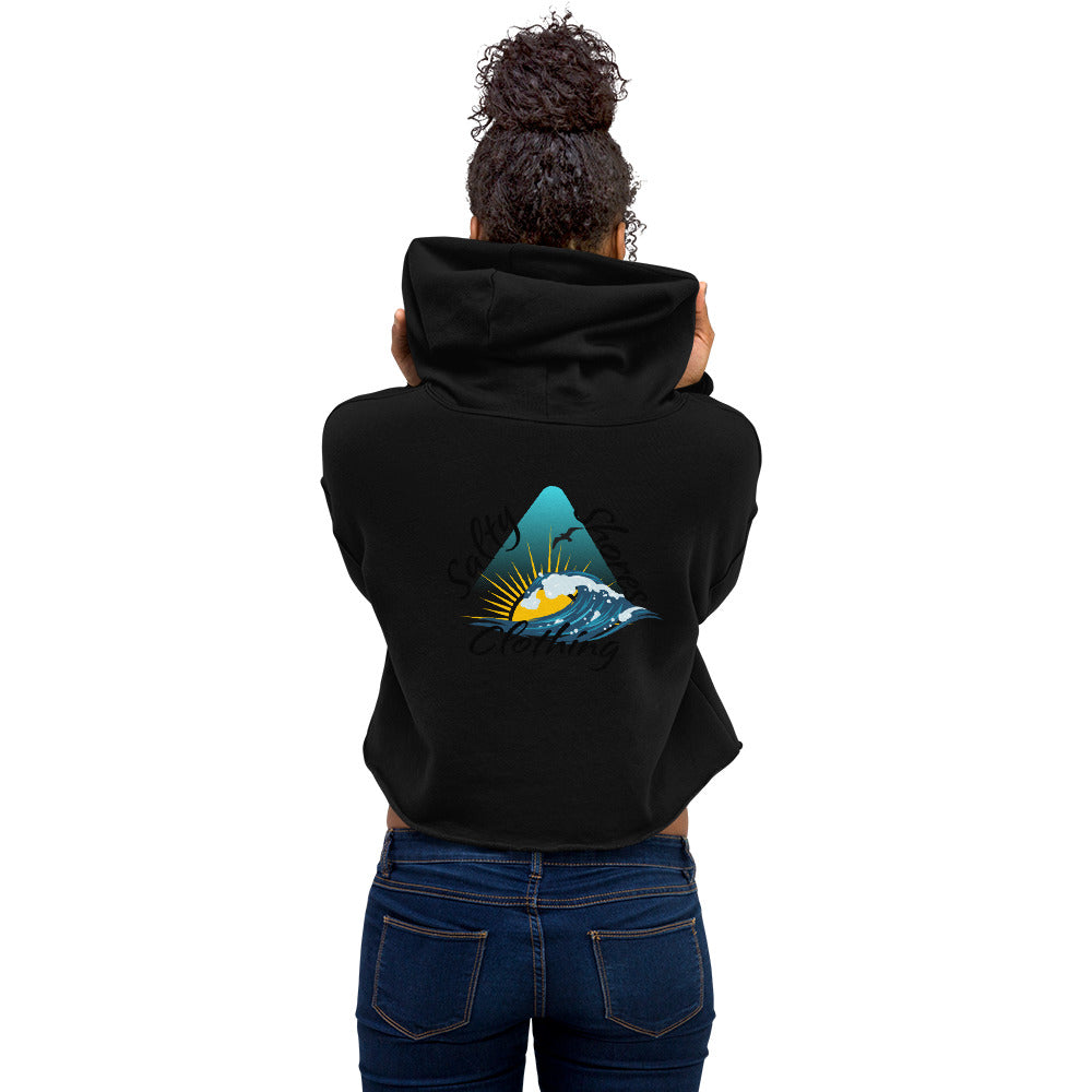 Salty Shores - Crop Hoodie