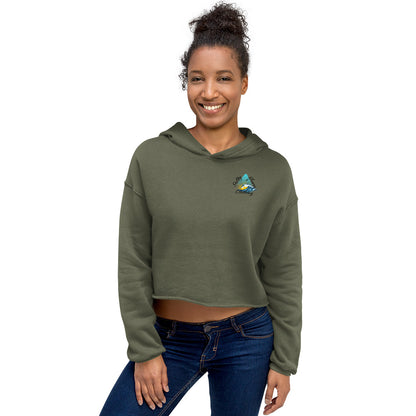 Salty Shores - Crop Hoodie