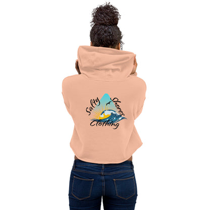 Salty Shores - Crop Hoodie